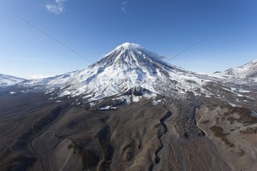 Koryasky volcano in Kamchatka