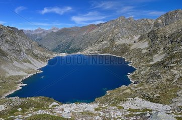 Lake Artouste Ossau Valley Pyrenees France
