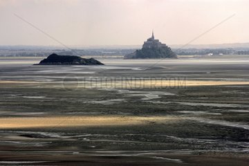 Mont-Saint-Michel and the island of Tombelaine France