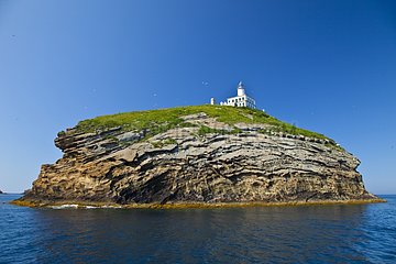 Lighthouse of Illa Grossa Columbretes Island NP Spain