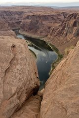 Horseshoe meander of the Colorado Arizona USA