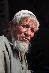 Portrait of elderly man in Isfahan in Iran