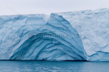 Brasvell's Glacier Nordaustlandet Spitsbergen Svalbard