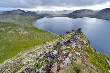 Coastal landscape of the peninsula Hornstrandir - Iceland