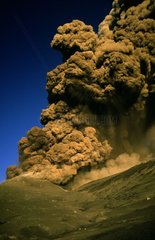 Phreatomagmatic eruption Etna Sicily Italy
