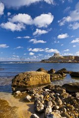 Shore Sandstone Village Qbajjar Gozo Malta