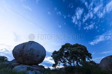 Granitic rocks of the MN Los Barruecos Spain