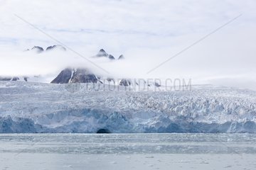 Svalbard glacier Monaco