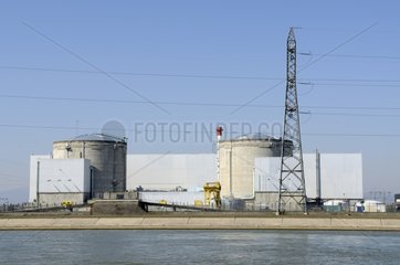 Fessenheim Nuclear Power Plant & Grand Canal of Alsace