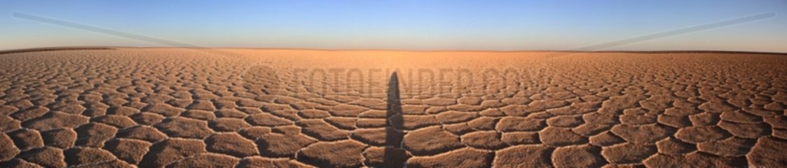 Salt Desert in Iran