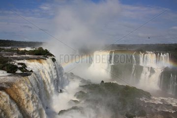 Cataracts of the Devil's Throat Iguazu Falls Brazil
