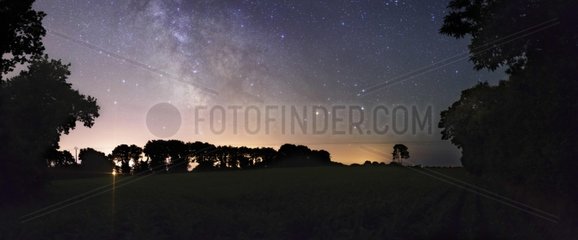 The Milky Way on a summer evening