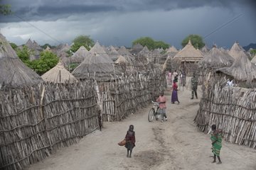 Pari village of Burgilo in the Lafon area Southern Sudan