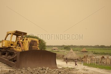 Shipyard abandoned Jonglei Canal in southern Sudan