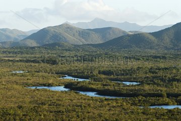 Sunrise on the Plain of Lakes in New Caledonia