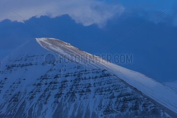 WInter landscape in Iceland