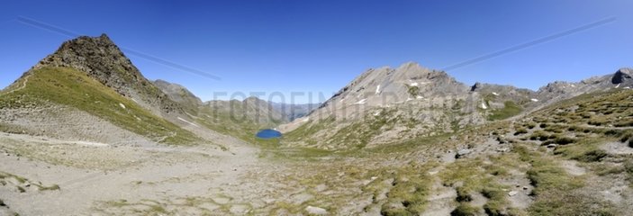 Foreant lake Queyras Massif Alpes France