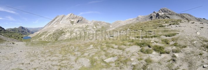 Foreant lake Queyras Massif Alpes France