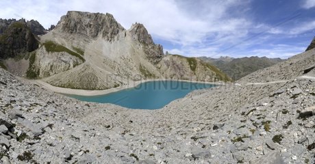 Beraudes Lake Valley Clarée Massif Cerces Alps France