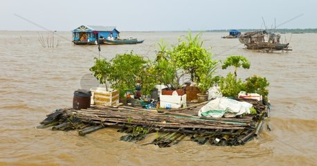 hong Khneas floating village Tonle Sap Lake Cambodia