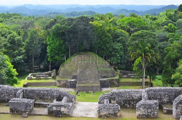 Maya archaeological site of Caracol Belize