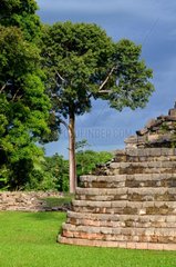 The ruins of the maya city of Lubaantun Toledo Belize