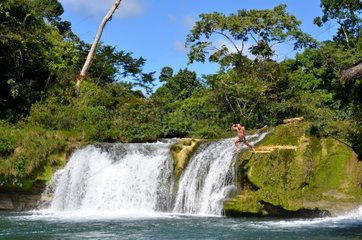 Rio Blanco Falls Toledo Belize