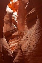 Secret Canyon in the Navajo Reserve near Page USA