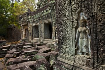 Apsara Preah Khan Temple Angkor Siem Reap Cambodia