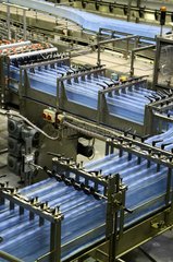 Production and mineral water bottling France