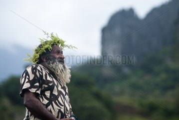 Man Kanak Valley of Rocks in New Caledonia