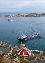 Fort Rocasoli and Grand Harbour Valetta Malta