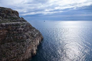 Qrendi Village coastline Malta Island