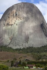 Gneiss outcrop of Pedra Azul Espirito Santo Brazil