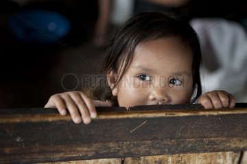 Portrait of girl Sumatra Indonesia