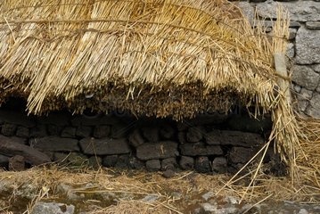 Peat reserves protected by thatch Ireland