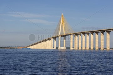 Iranduba bridge over the Rio Negro - Manaus Amazonas Brazil