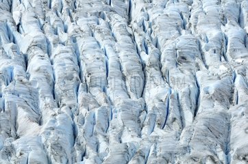 Serac of Salmon Glacier near Hyder Canada