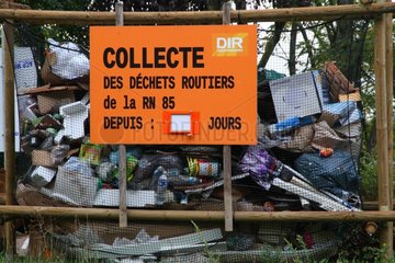 Operation of educating drivers about pollution France
