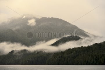 The Inside Passage between Port Hardy and Prince Rupert
