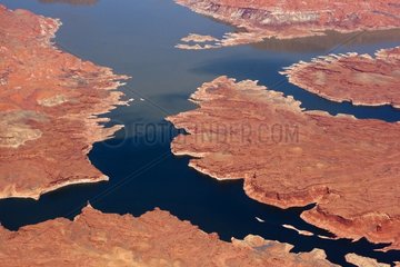 Lake Powell Glen Canyon on the Colorado River Arizona USA