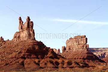 Rock formations Valley of the Gods Utah USA