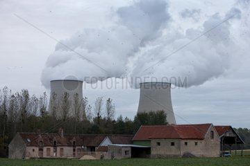 Farm and Nogent Nuclear Power Plant France
