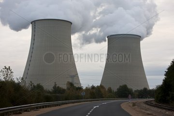 Road and Nogent Nuclear Power Plant France