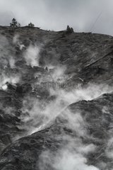 Fumaroles in Yellowstone NP USA