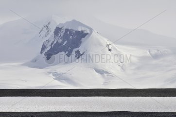 South Shetland Island snow