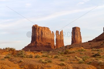 Buttes Monument Valley Navajo Tribal Park Arizona USA