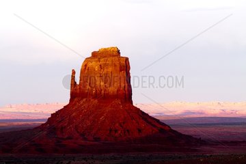 West Mitten Butte Monument Valley Navajo Tribal Park Arizona