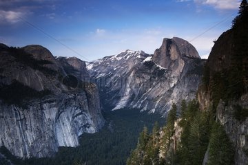 Half Dome in the Yosemite NP in USA