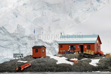 Almirante Brown Antarctic Base Paradise Bay Antarctica